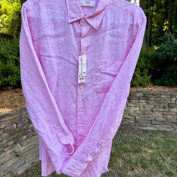 UNIQLO LINEN SHIRT - Picture 5 of 5